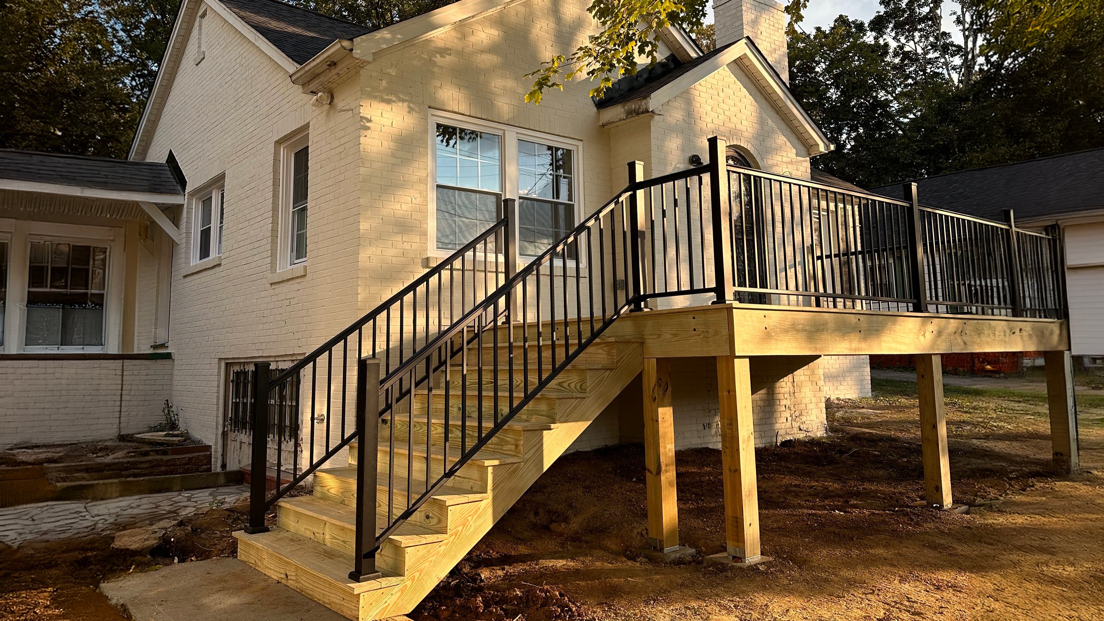 Custom Deck and Railing